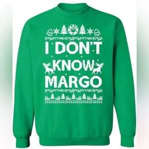 BOGO Awkward Styles I don’t know margo unisex’s crew neck Christmas sweatshirt